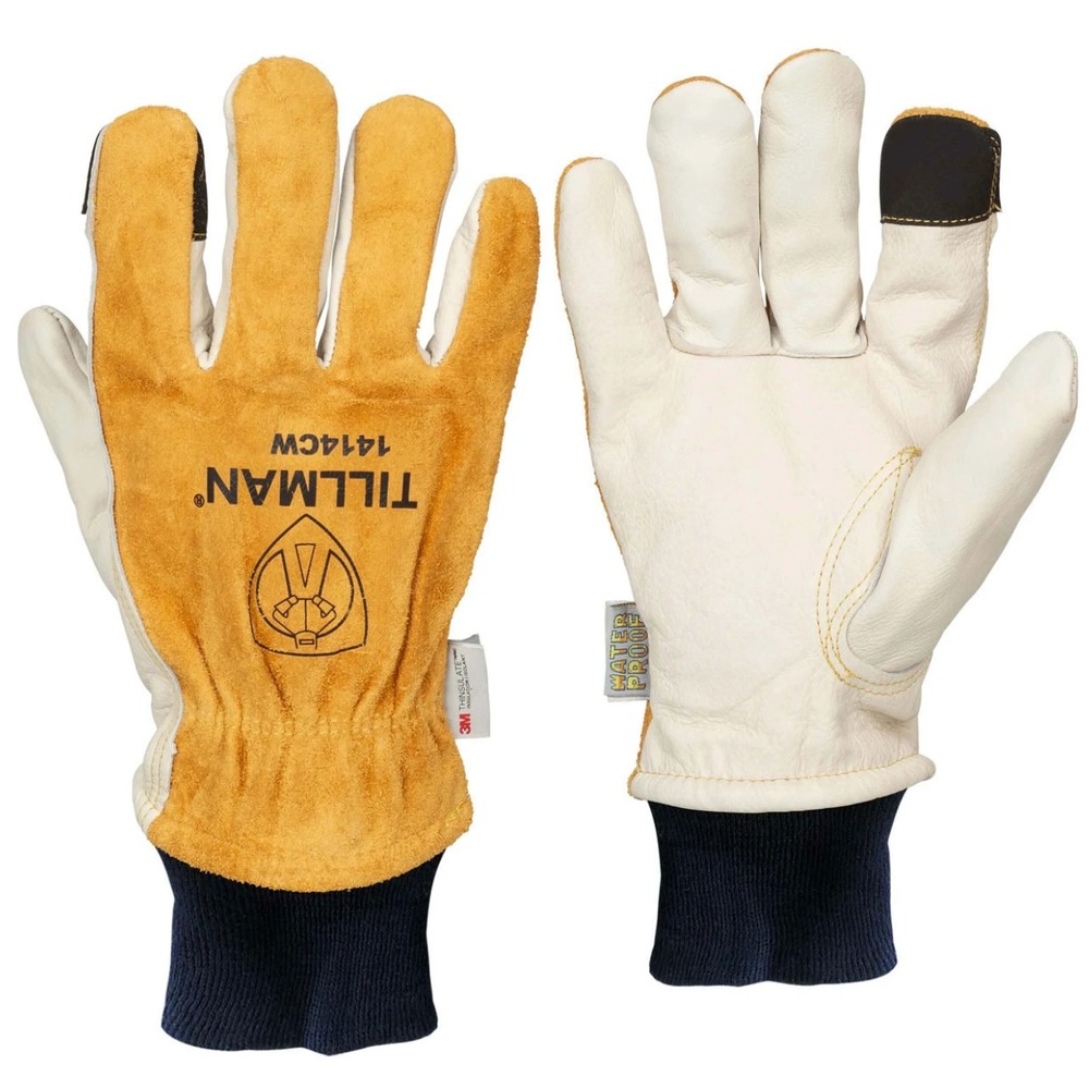 Tillman Size S Cowhide Leather 3M Thinsulate Winter Drivers Gloves 1414CWS a5